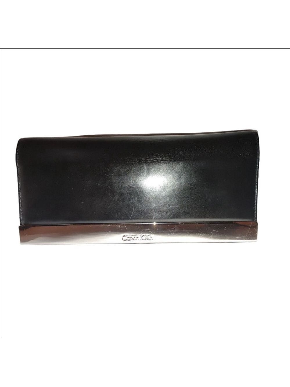 Calvin Klein Leather Clutch